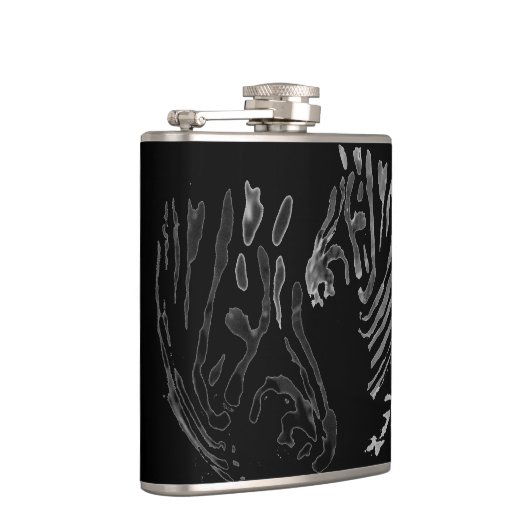 Monochrome zebras heupfles (Rechts)