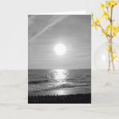 Monochrome zon schijnt op de Zeeen Kaart (Gele Bloem)