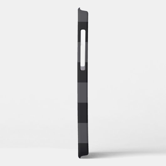 Monochrome zwarte grijze Kroatische controleurs Case-Mate iPhone Case (Achterkant / Links)