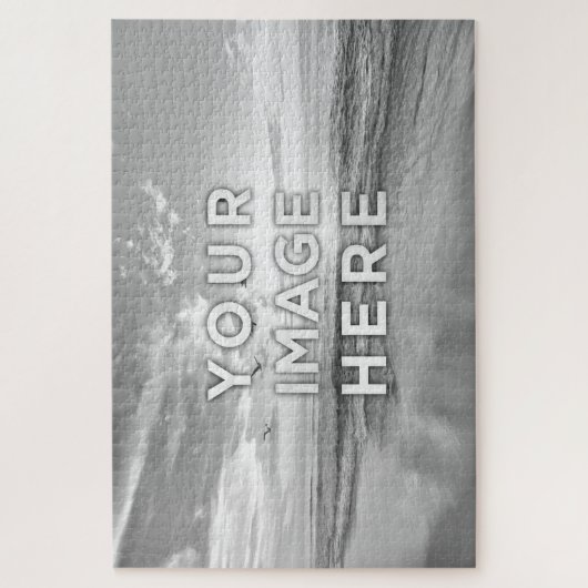 Monochroom Aangepast Afbeelding 20 "x 30" 1000 + s Legpuzzel (Verticaal)