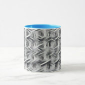 Monochroom abstract geometrisch patroon 1279 mok (Midden)