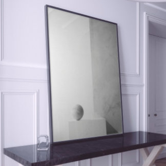 Monochroom Abstracte kunst Poster