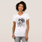 Monochroom - Angel T-shirt (Voorkant volledig)