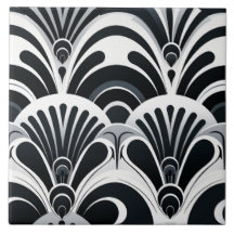 Monochroom Art Deco, Vet en Dramatisch