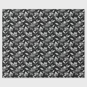 Monochroom blad botanische esthetiek cadeaupapier