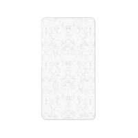 Monochroom Bloemmotief – Elegante Naadloze Kunst