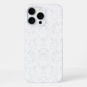 Monochroom Bloemmotief – Elegante Naadloze Kunst iPhone 16 Pro Max Hoesje