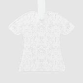 Monochroom bloempatroon – Elegante naadloze kunst Ornament (achterkant)