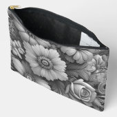 Monochroom boeket bloemen etui (Open)
