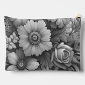 Monochroom boeket bloemen etui (Achterkant)