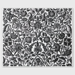 "Monochroom Botanisch" Artistiek Inpakpapier
