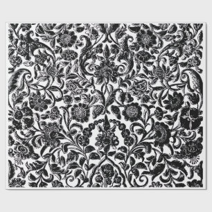 "Monochroom Botanisch" Artistiek Inpakpapier