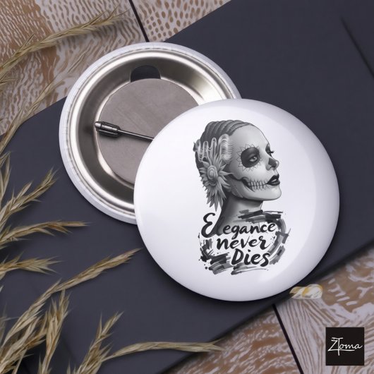 Monochroom Calavera Magneet