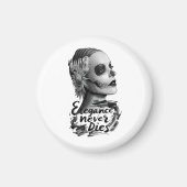Monochroom Calavera Magneet (Voorkant)
