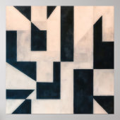 Monochroom Contrast Poster (Voorkant)
