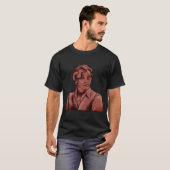 Monochroom Dr Mac T-shirt (Voorkant volledig)
