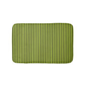 Monochroom dun Stripes-ontwerp - Tarwemat Badmat (Voorkant)