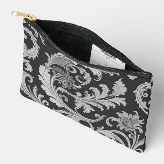 Monochroom Fleur Antiek Etui (Open)