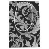 Monochroom Fleur Antiek Medium Cadeauzakje (Voorkant)
