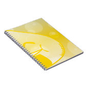 Monochroom geluk! notitieboek (Rechterzijde)
