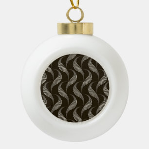 Monochroom : Geometrisch naadloos Ornament. Keramische Bal Ornament