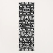 Monochroom Harmonie Yoga Mat (Voorkant)