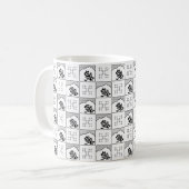 Monochroom Koffiemok (Voorkant links)