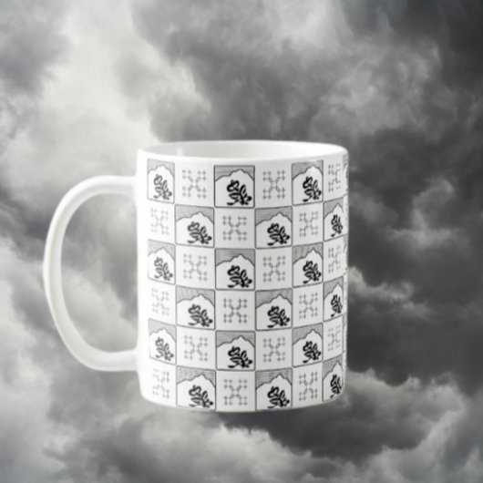 Monochroom Koffiemok