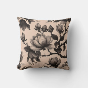  monochroom Magnolia kussen