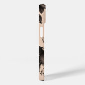  monochroom Magnolia Patroon Hoesje (Achterkant / Rechts)