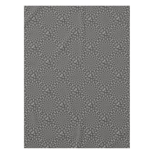 Monochroom Mandala Tafelkleed (Voorkant)