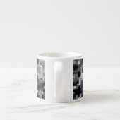 Monochroom Matrix Espresso Kop (Achterkant)