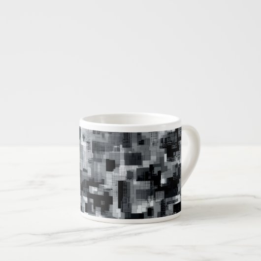 Monochroom Matrix Espresso Kop (Voorkant rechts)