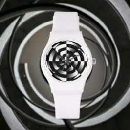 Monochroom Mirage Horloge