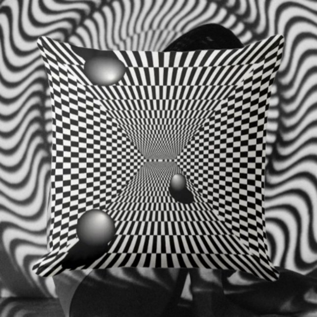 Monochroom Mirage Kussen (Creator heeft geüpload)