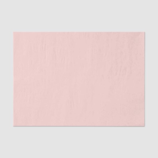 Monochroom Moderne Elegante Roze Roos Tissuepapier (Voorkant)
