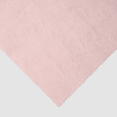 Monochroom Moderne Elegante Roze Roos Tissuepapier (Detail)