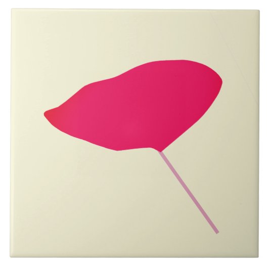 Monochroom & Monoprint Keramische Tegel Tegeltje (Voorkant)