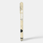 monochroom planetarium Case-Mate iPhone case (Achterkant / Links)