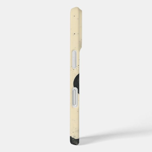 monochroom planetarium Case-Mate iPhone case (Achterkant / Rechts)