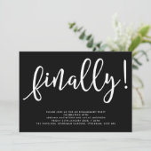 Monochroom, tenslotte uitnodiging van de Partij va (Staand voorkant)