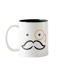 Monocle en Mustache