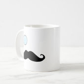 Monocle Mustache Koffiemok (Voorkant links)