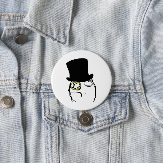 Monocled Sir Ronde Button 7,6 Cm (In situ)