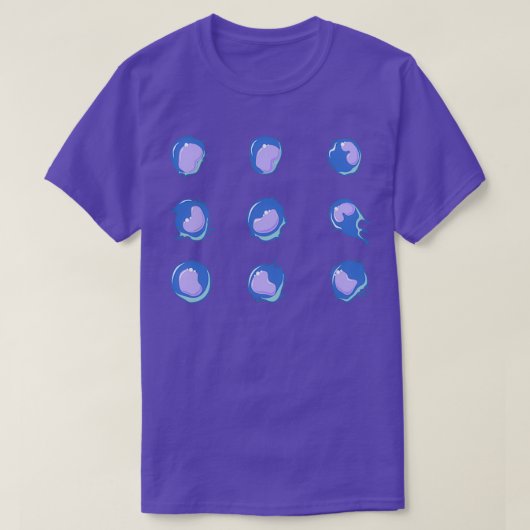 Monocyte and macrophage cells in inflammation SMAR T-shirt (Design voorkant)
