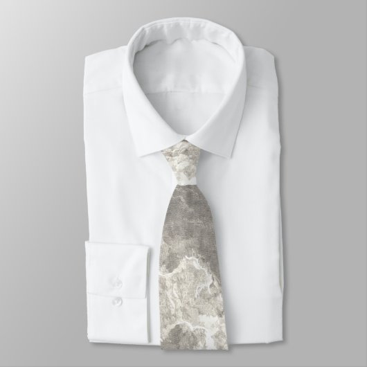 Monoensleutel op Zee Monster Stropdas (Gebonden)