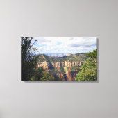 Monoesseizoen aan de noordrand van de Grand Canyon Canvas Afdruk (Voorkant)