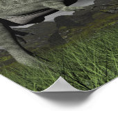 Monofosaurusroaring - 3D rendering Poster (Hoek)