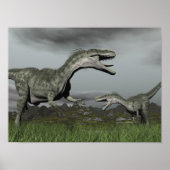 Monofosaurusroaring - 3D rendering Poster (Voorkant)
