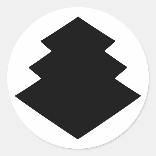 Monogasawara, Japan Ronde Sticker (Voorkant)